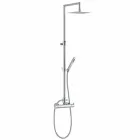 Colonna Doccia di Lusso in Ottone Finitura Cromata Made in Italy - Gallo Viadurini