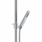 Colonna Doccia di Lusso in Ottone Finitura Cromata Made in Italy - Gallo Viadurini