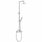 Colonna Doccia di Lusso in Ottone Finitura Cromata Made in Italy - Gallo Viadurini