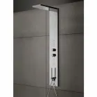 Colonna Doccia in Acciaio con Soffione a Pioggia Made in Italy - Sailor Viadurini