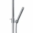 Colonna Doccia in Ottone con Miscelatore Termostatico Made in Italy - Gallo Viadurini