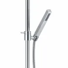 Colonna Doccia in Ottone con Miscelatore Termostatico Made in Italy - Gallo Viadurini