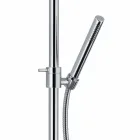 Colonna Doccia in Ottone con Soffione e Doccia in ABS Made in Italy - Padula Viadurini