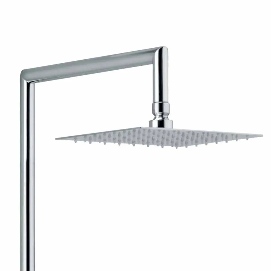 Colonna Doccia in Ottone con Soffione e Doccia in ABS Made in Italy - Padula Viadurini