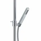 Colonna Doccia in Ottone con Soffione e Doccia in ABS Made in Italy - Padula Viadurini