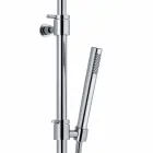 Colonna Doccia in Ottone Cromato Telescopica e Orientabile Made in Italy - Naspo Viadurini