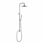 Colonna Doccia in Ottone Cromato Telescopica e Orientabile Made in Italy - Naspo Viadurini