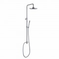 Colonna Doccia in Ottone Cromato Telescopica e Orientabile Made in Italy - Naspo