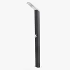 Colonna Doccia Solare da Esterno in Acciaio Inox Made in Italy - Werner Viadurini