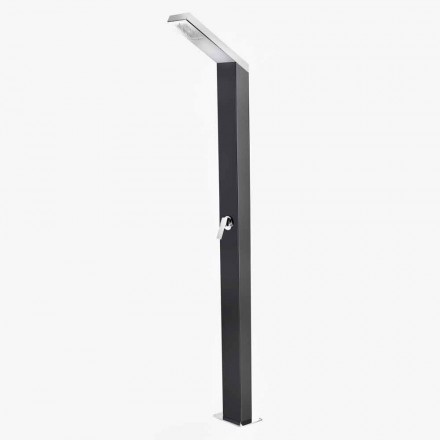 Colonna Doccia Solare da Esterno in Acciaio Inox Made in Italy - Werner Viadurini