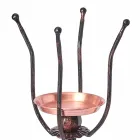 Colonna Porta Secchiello per Ghiaccio di Design per il Vino in Rame - Arnaldo Viadurini