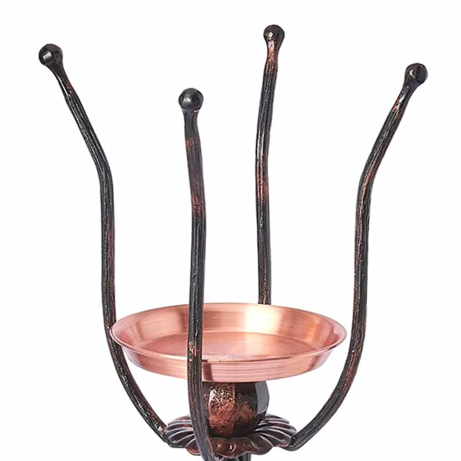Colonna Porta Secchiello per Ghiaccio di Design per il Vino in Rame - Arnaldo Viadurini