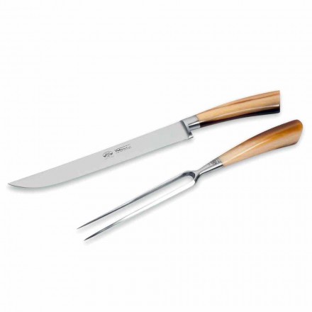 Coltello da Arrosto e Forchettone Berti in Esclusiva per Viadurini - Careno Viadurini