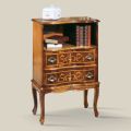 Comodino Classico in Legno di Noce con Cassetti Made in Italy - Elegant