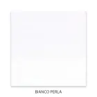 Comodino con 2 Cassetti in Finitura Bianco Perla Made in Italy - Bacau Viadurini