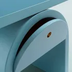 Comodino Moderno Design in Legno Colorato per la Camera da Letto - Arcom Viadurini