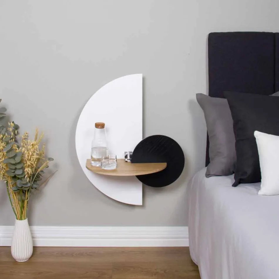 Comodino Moderno Modulare in Multistrato Design Elegante e Versatile - Ramia  Viadurini