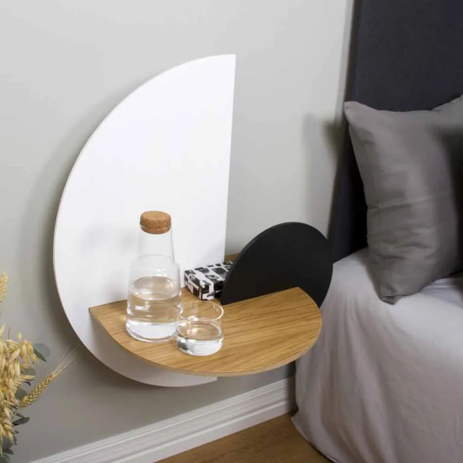Comodino Moderno Modulare in Multistrato Design Elegante e Versatile - Ramia  Viadurini
