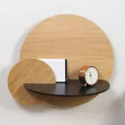 Comodino Modulare Design Elegante in Multistrato con Scomparto Nascosto - Bigno Viadurini