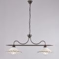 Complemento Luminoso di Design in Vetro e Metallo Made in Italy - Mira