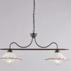 Complemento Luminoso di Design in Vetro e Metallo Made in Italy dal Look - Mira Viadurini