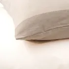 Completo Letto Matrimoniale in 90% Cotone e 10% Lino Made in Italy - Nestle Viadurini