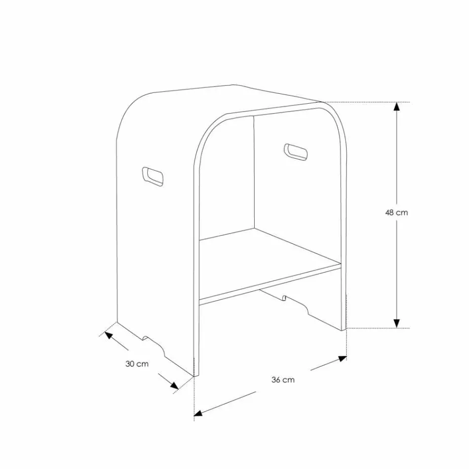 Composizione 3 Mobili Bagno Sospesa con Lavabo Bianco in Resina - Abbaglio Viadurini