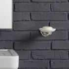 Composizione arredo bagno con lavabo su struttura metallica Beauty Viadurini