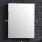 Composizione arredo bagno con lavabo su struttura metallica Beauty Viadurini