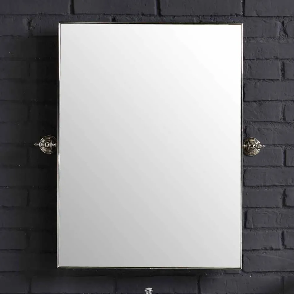Composizione arredo bagno con lavabo su struttura metallica Beauty Viadurini