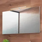 Composizione Arredo Bagno Sospesa in Fenix Grigio – Becky Viadurini