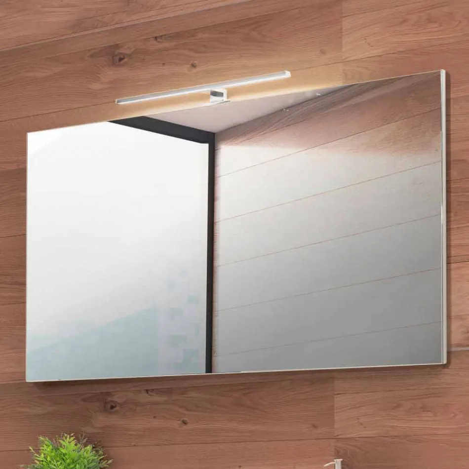 Composizione Arredo Bagno Sospesa in Fenix Grigio – Becky Viadurini