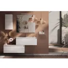 Composizione Bagno Completa di Lavabo, Base Antigraffio e Specchio Made in Italy - Dream Viadurini