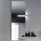 Composizione Bagno Completa di Specchio, Lavabo in Ceramica Made in Italy - Palom Viadurini