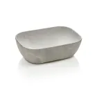 Composizione Bagno con 1 Cassetto, 2 Mensole in Quercia, Lavabo e Specchio - Titan Viadurini