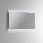 Composizione Bagno con 6 Cassetti Tortora, Specchio e Lavabo - Velaria Viadurini