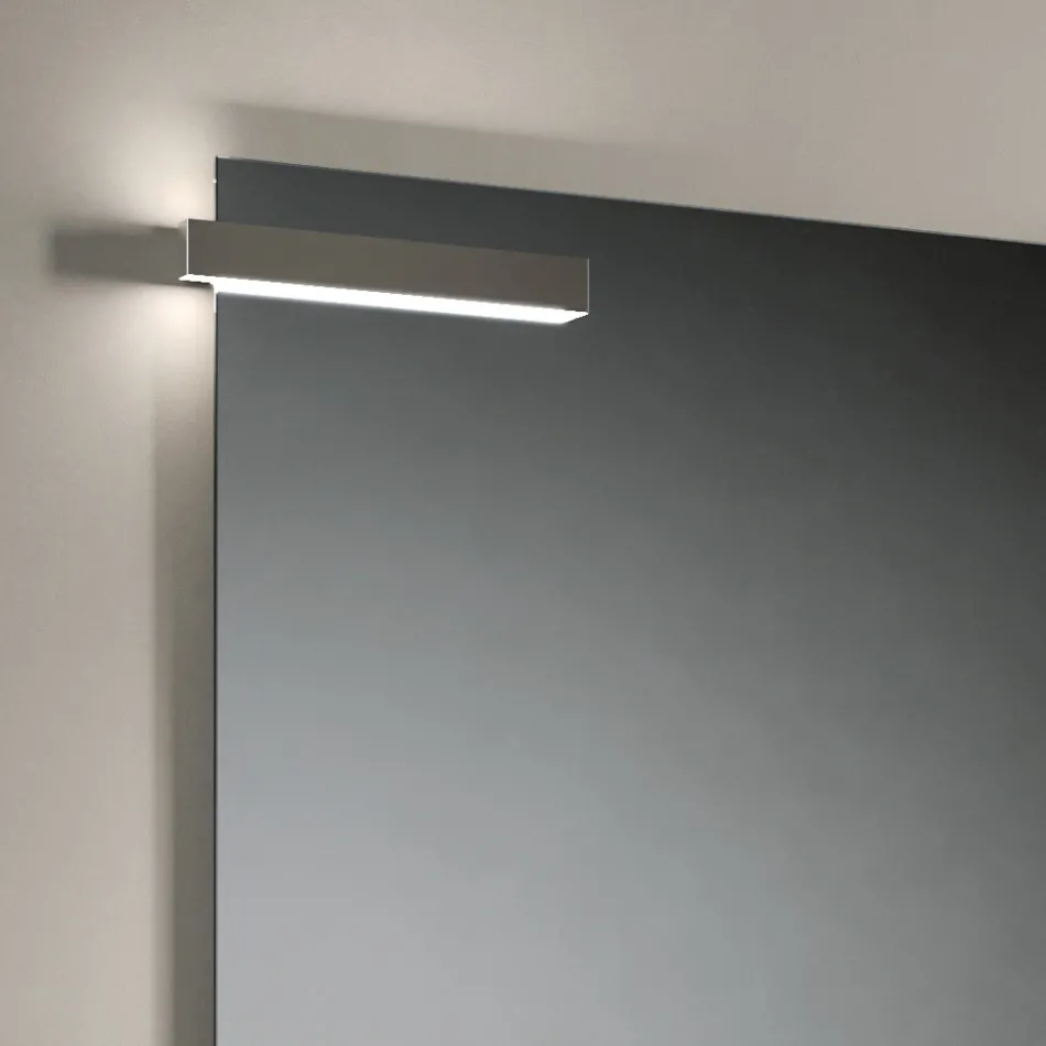 Composizione Bagno con Cassetti, Lavabo, Specchio e Pensile - Orione Viadurini