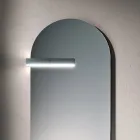 Composizione Bagno con Cassetto, Lavabo, Specchio, Pensile e Mensola - Elios Viadurini