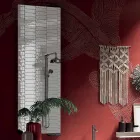 Composizione Bagno con Specchio Girevole 180°, Base e Lavabo Made in Italy - Kilos Viadurini