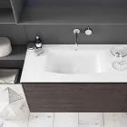 Composizione d’Arredo Bagno Sospesa e Moderna, Mobili di Design - Callisi12 Viadurini