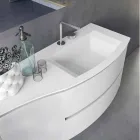 Composizione da Bagno Moderna e Sospesa di Design Made in Italy - Callisi7 Viadurini