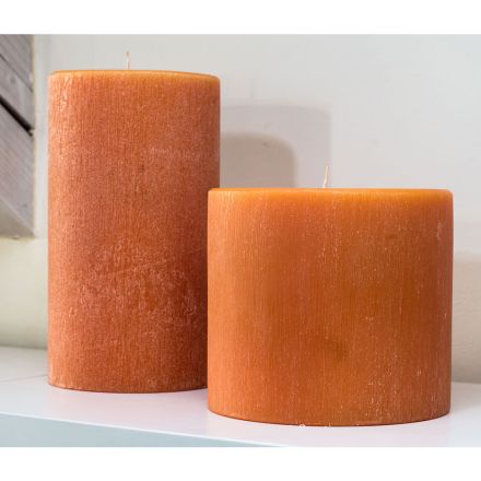 Composizione di 3 Candele Rotonde Moderne in Cera Made in Italy - Candie Viadurini