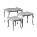 Composizione di 3 Tavolini di Diverse Misure Made in Italy - Mummu