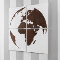 Composizione di 4 Pannelli che Raffigurano il Mondo Made in Italy - Ciro