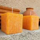 Composizione di Candele Quadrate in Cera Made in Italy, 3 Pezzi - Mondelle Viadurini