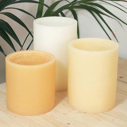 Composizione di Lanterne Profumate con Lumino Made in Italy 3 Pezzi - Terna Viadurini