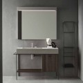 Composizione di Mobili Artigianali per Bagno di Design Moderno a Terra - Farart3
