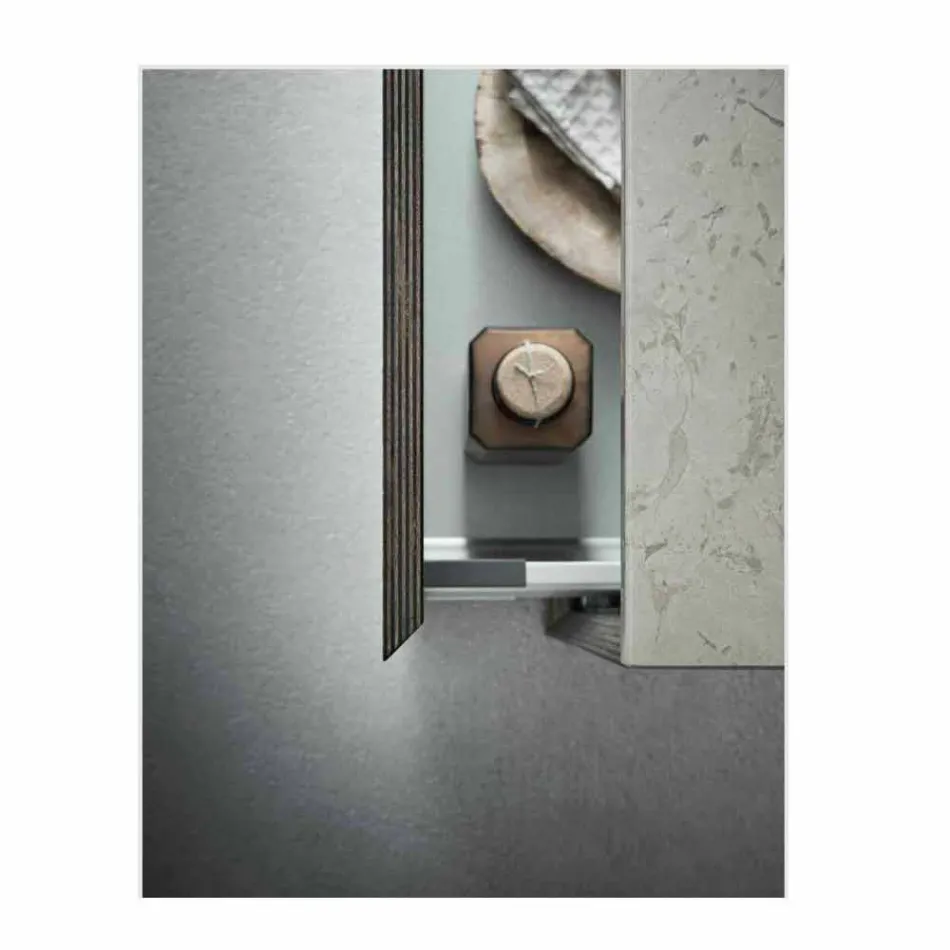 Composizione di Mobili d’Arredo da Bagno a Terra Design Moderno - Farart1 Viadurini