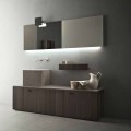 Composizione di Mobili d’Arredo da Bagno a Terra Design Moderno - Farart1