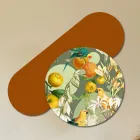Composizione di Quadri in Legno con Stampa di Pappagalli Made in Italy - Egitto Viadurini